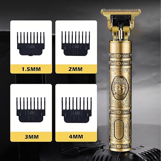 Hair Clippers for Men, Cordless Electric Hair Trimmer and Beard Shaver.