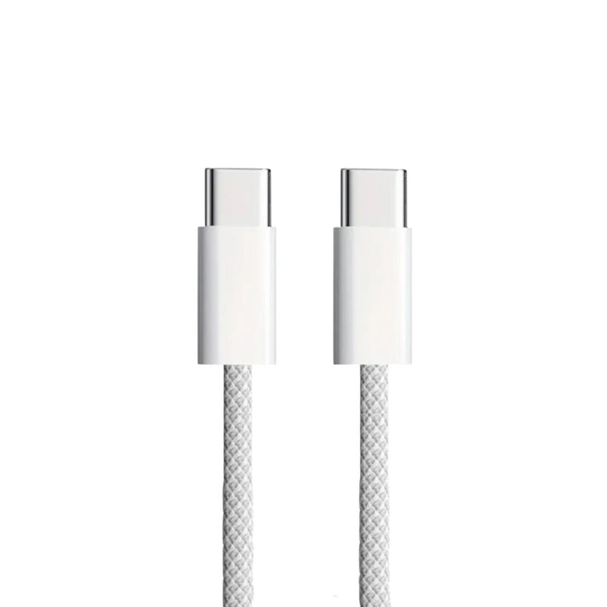 EZRA 1 m USB C to USB C 240W charging cable - White