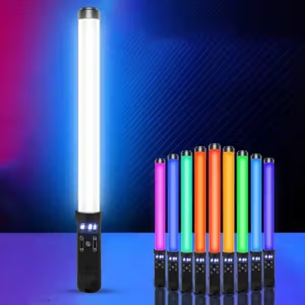 PM-198 Portable Video Making Handheld RGB LED Stick Light.