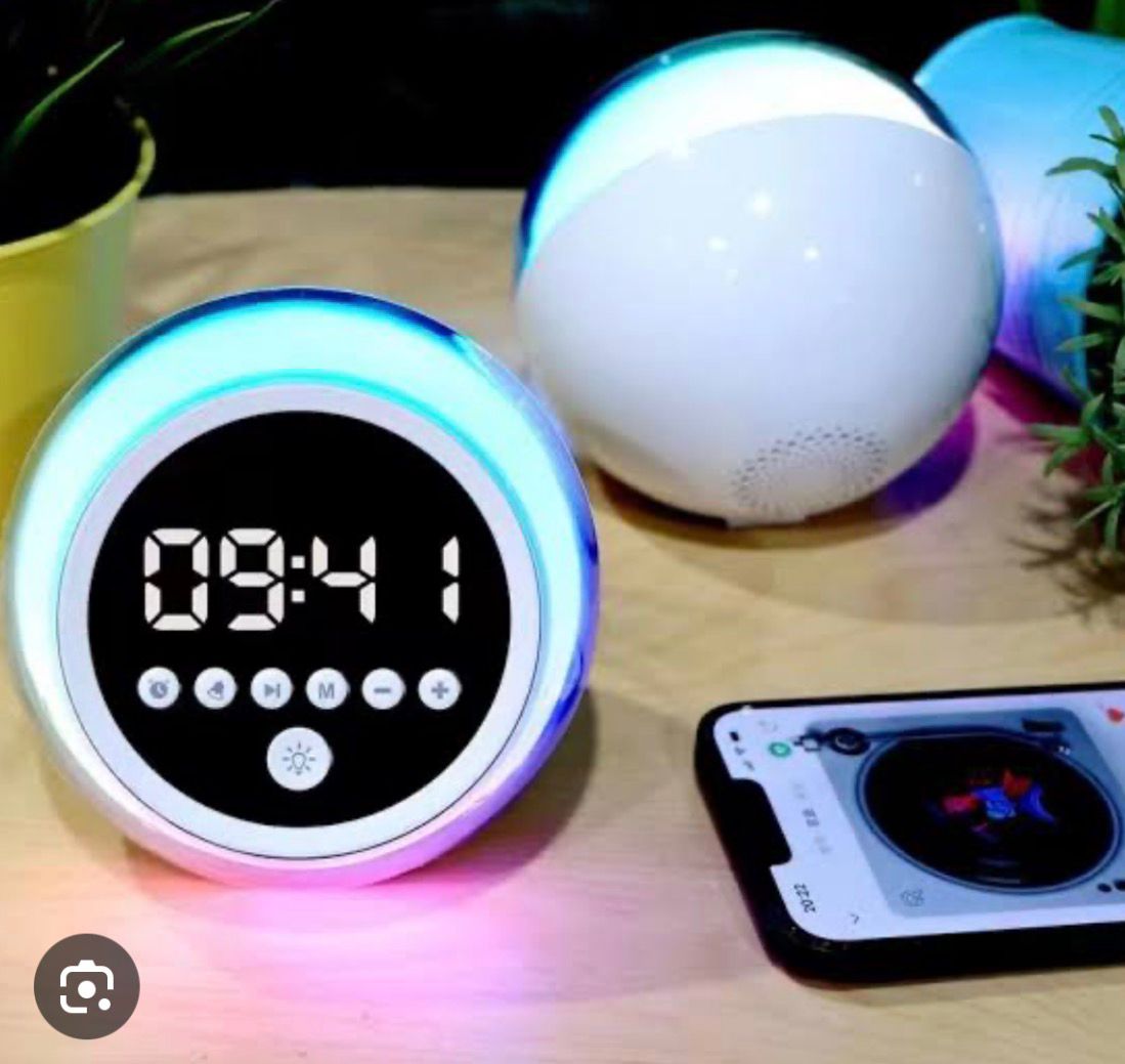 Kids alarm with built in speaker