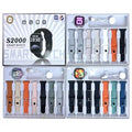 S2000 Smart Watch Set With 7 Interchangeable Bands.