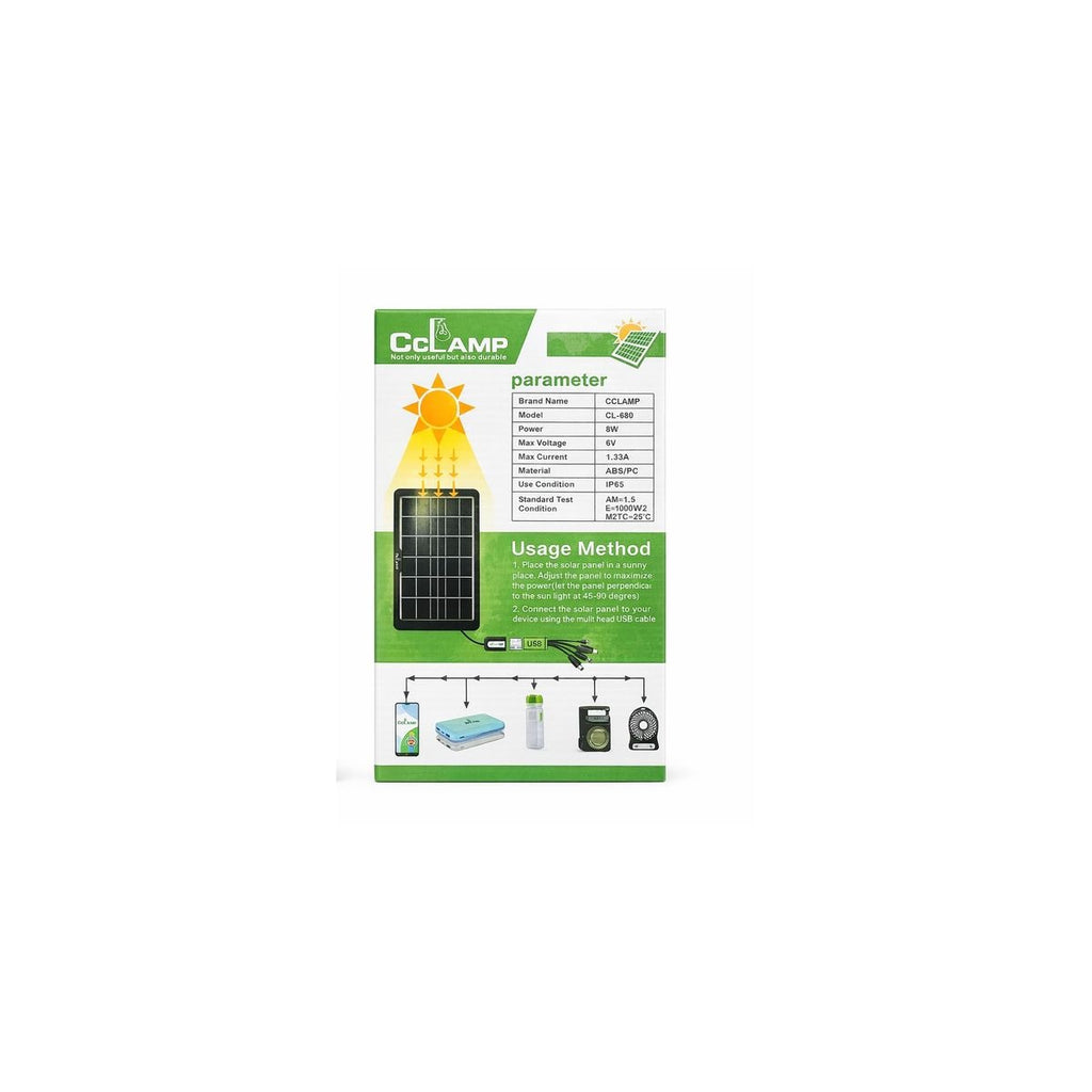 CL-680 8w Solar Panel