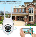 PTZ WiFi SMART SECURITY CAMERA WITH DUAL ANTENNAS.
