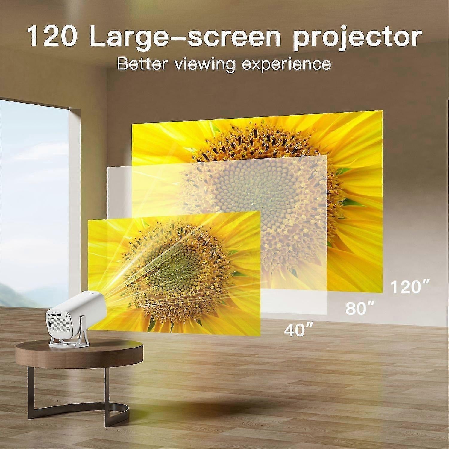 S40 Max 2-in-1 Game & Streaming Projector - Entertainment (Movies, TV series, Live Sports & Music)