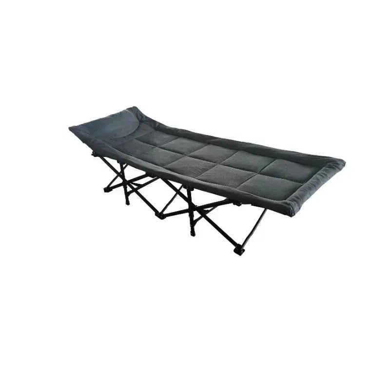 Ergonomic 10-Foot Outdoor Camping Stretcher Bed - Heavy-Duty Camp Bed