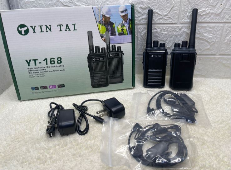 Yin Tai YT-168 8W Walkie Talkie Super Encryption