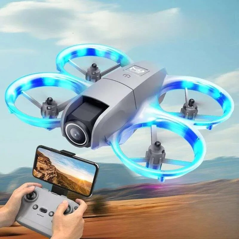 Camera Drone M9 Mini 4Khd Camera Remote Control Portable Helicopter Quadcopter Gift For Kids Drone Toy With Optical Flow Positioning.