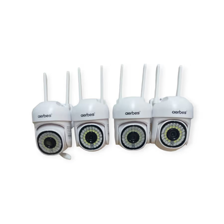 Aerbes AB-JK34 Ball Machine 4 Cameras NVR Set 4 Channel