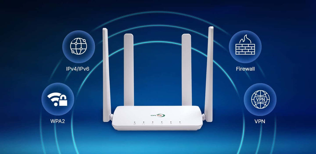 High-performance LTE CAT4 CPE.