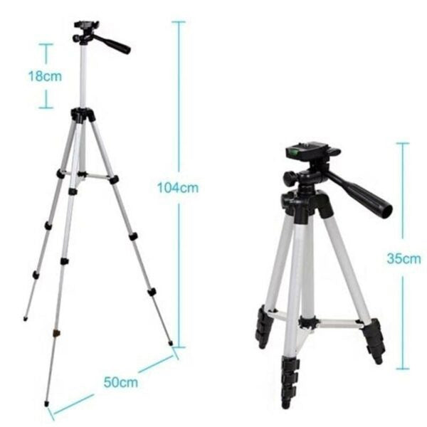 PM-202 Light Weight Portable Aluminium Tripod Stand 3110.
