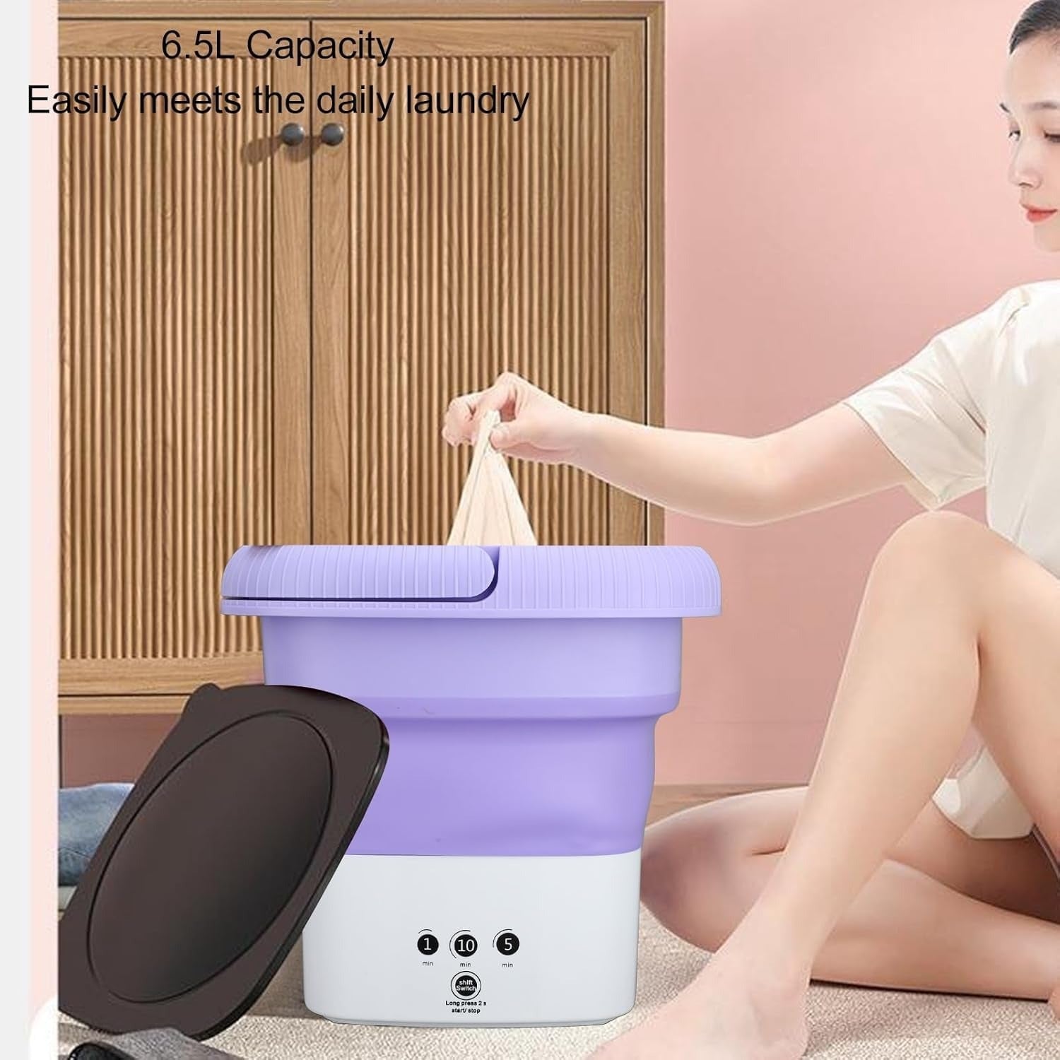 Foldable Mini Washing Machine