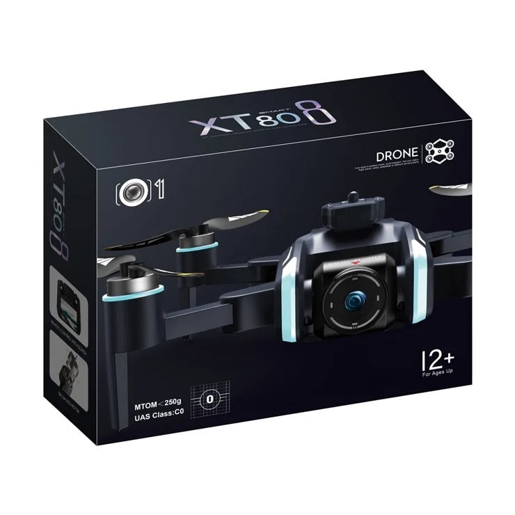 XT808 GPS Drone, 8K Dual Camera Brushless Motor Obstacle Avoidance.