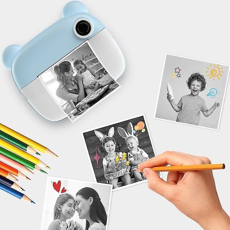 Kids Instant Print Digital Camera - 2.4 inch Screen / 24MP