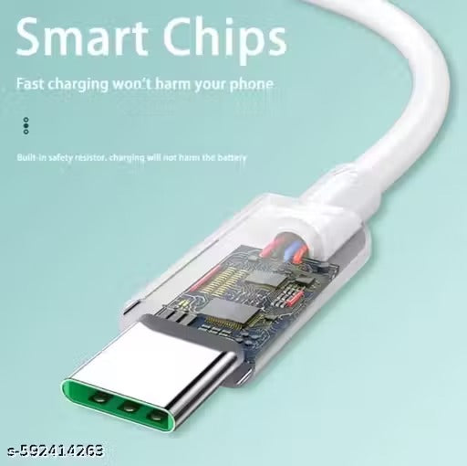 65W Type-C Data Cable Fast Charging | Flash Charge Cable for Oppo, Realme, OnePlus