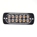 VS-12T-B White  Car  Light12 LED Truck Emergency Beacon Warning Hazard Flash Strobe Light 12-24V