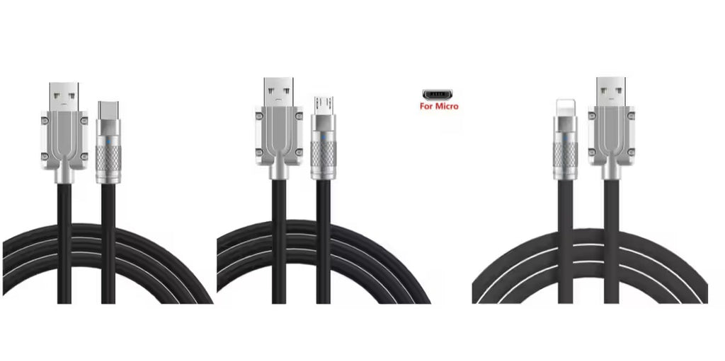 Fast Charging Data Cable Fully compatible With Data Cable 120W .