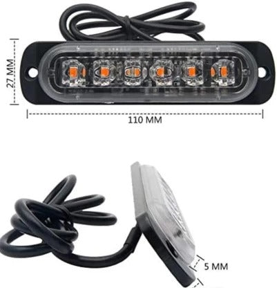 Generic VS-06T-B White Car Light Most Vehiocles LED for General (12 V, 5 W)  (All Vehicle, Pack of 1)