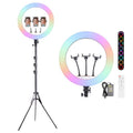 RGB Ring Light 18' inch with Tripod Stand MJ18.