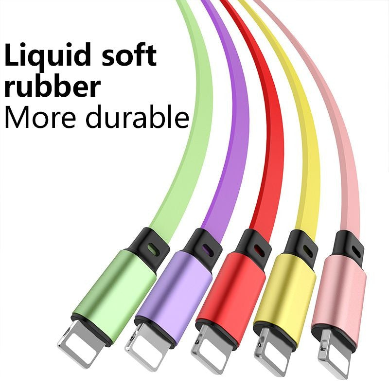 3 In 1 USB Cable Retractable Data Cord Compatible With Iphone Samsung