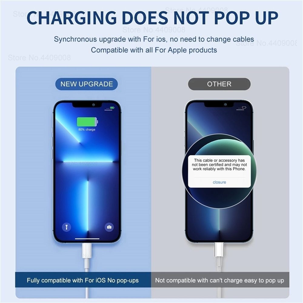 2m 30W Fast Charging USB-C Cable Compatible with iPhone 14/13/12/11