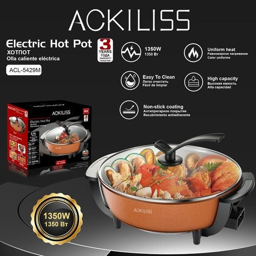 Electric hot pot Ackiliss ACL.5429M 8L