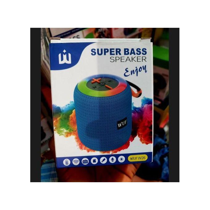 WUF W26 Portable Wireless Bluetooth Speaker With Radio