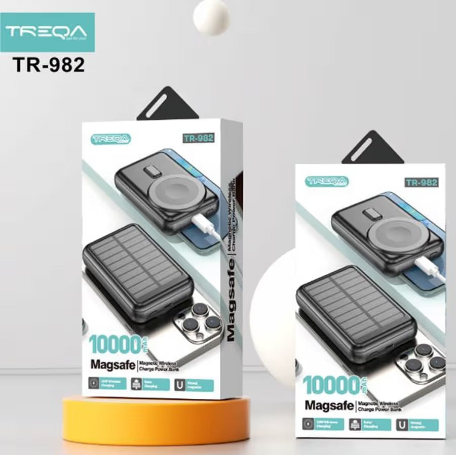 Treqa TR-982 10000mah Mag safe Power Bank.