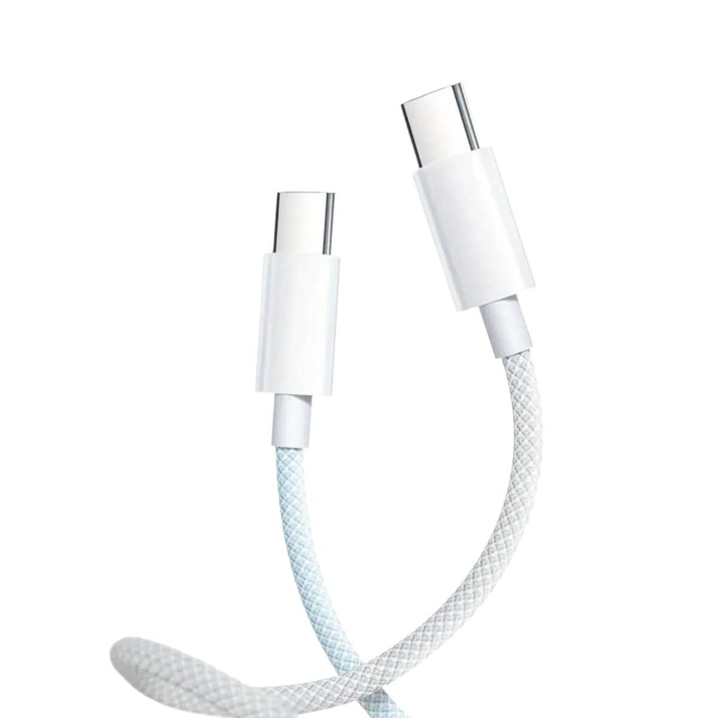 EZRA 1 m USB C to USB C 240W charging cable - White