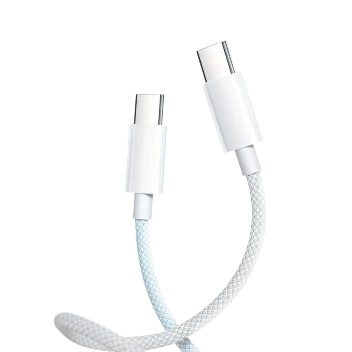EZRA 1 m USB C to USB C 240W charging cable - White