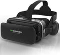 SHINECON VR 3D Goggles – Virtual Reality Headset for Mobile Movies & Gaming, Fits 4.7"-6.5" Smartphones, Compatible with iOS & Android