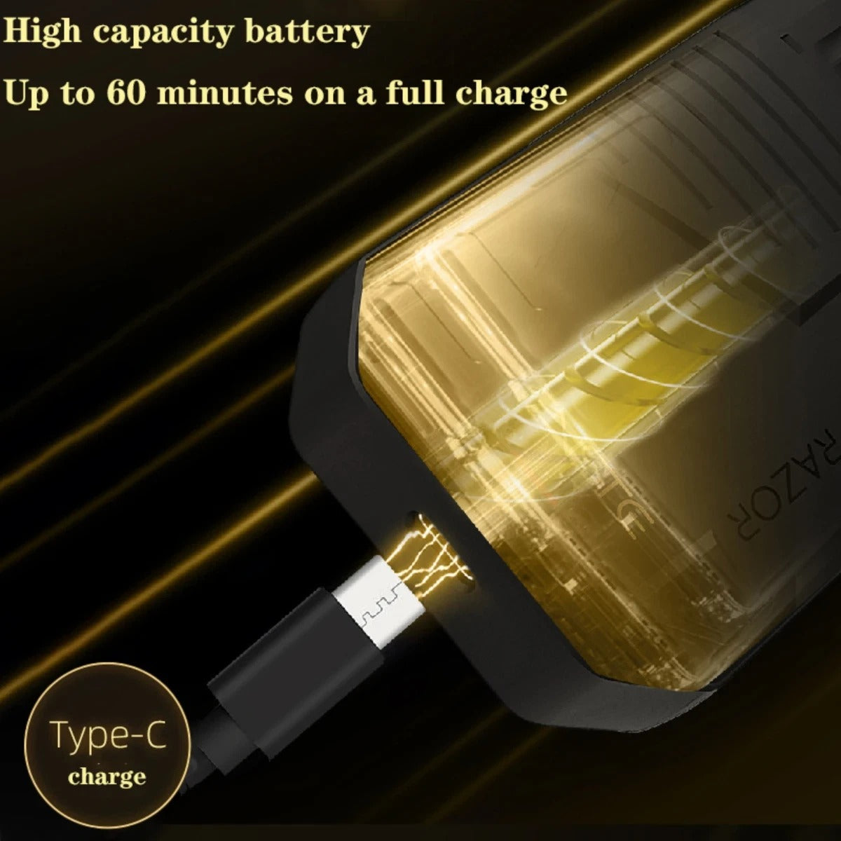VGR V-375 Foil Shaver – Rechargeable Beard Trimmer, Pop-Up Detail Razor.