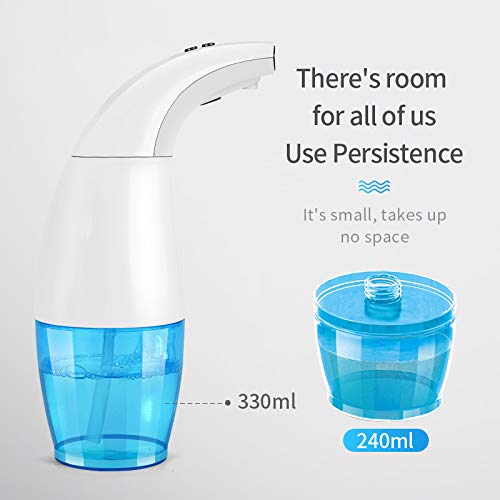 Soap Dispenser Automatic 2 in 1 240ml & 330ml Jar Automatic Soap & Liquid Sanitiser