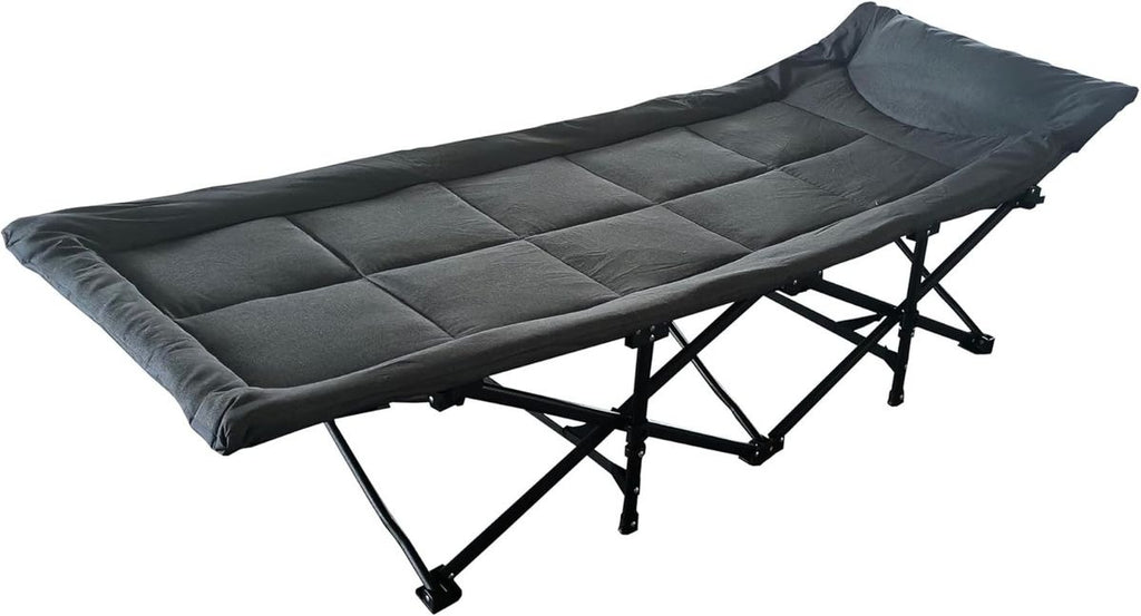 Ergonomic 10-Foot Outdoor Camping Stretcher Bed - Heavy-Duty Camp Bed