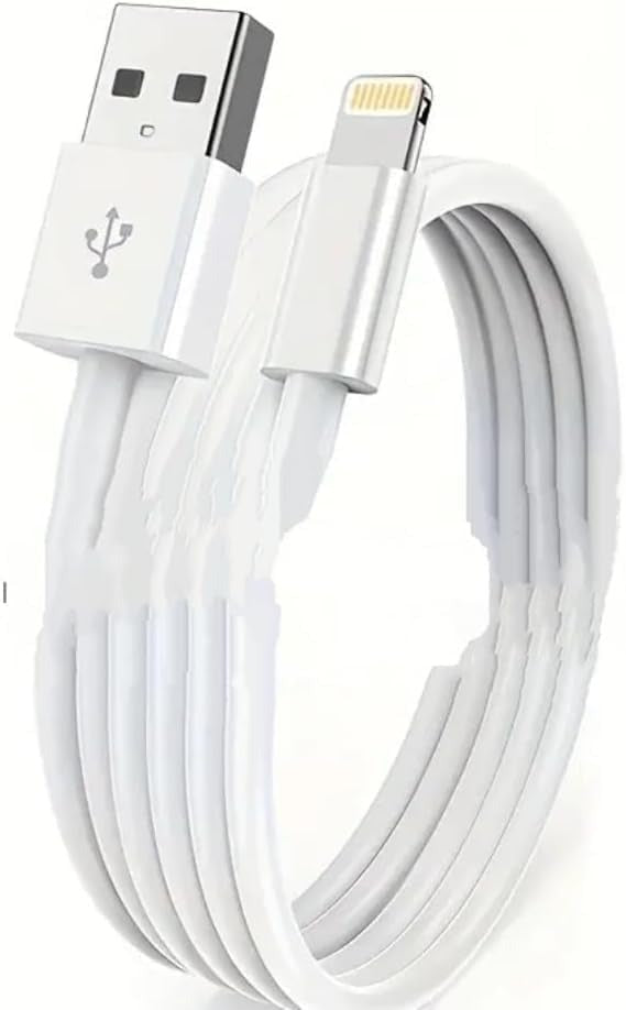 USB Lightning Cable for iPhone, iPad and iPod, Fast Charging and Data Sync.