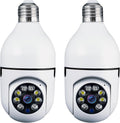 Sight Bulb Security Camera, Two Way Talk 1080P HD Video WiFi Smart Camera, Indoor Outdoor Night Vision 360 Degree Motion Detection with SD Card (Pack of 2)
