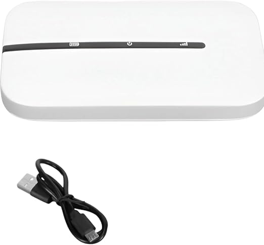Portable 4G WiFi Mobile Router with SIM Slot, 300Mbps, Compact