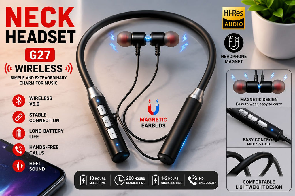 NECK WIRELESS HEADSET