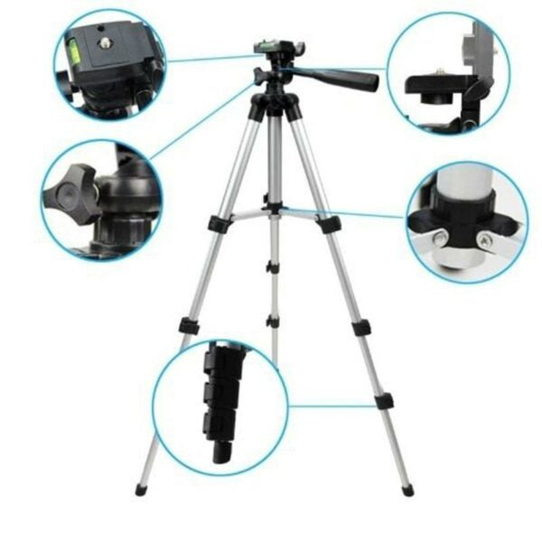 PM-202 Light Weight Portable Aluminium Tripod Stand 3110.