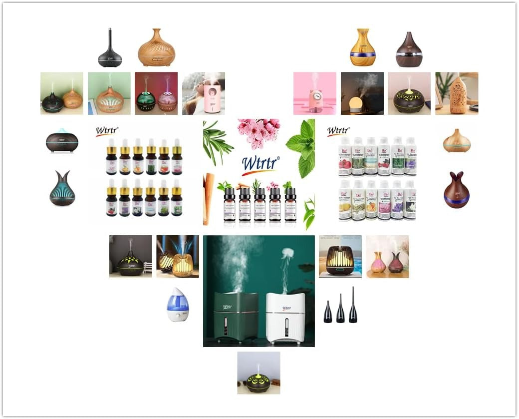 Wtrtr Cool Mist Humidifier for Bedroom, 3L Ultrasonic Air Humidifier for Babies, Premium Humidifying Unit, Whisper-Quiet Operation & Automatic Shut-Off...