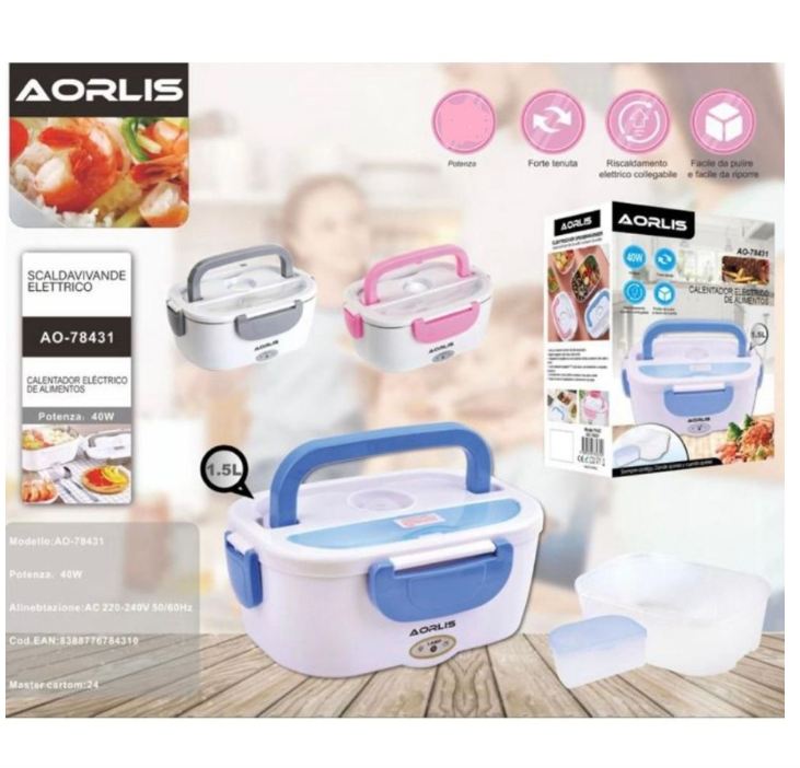 Aorlis Electric Lunch Box 40W 1.5L