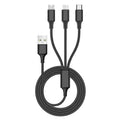 EZRA 15W Fast Charging 3 In 1 USB Cable.