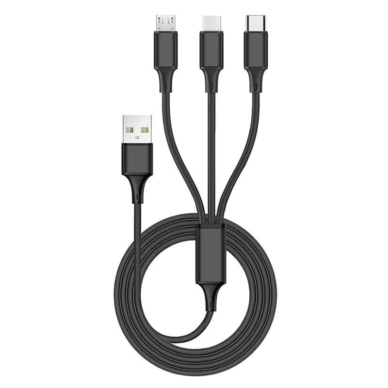 EZRA 15W Fast Charging 3 In 1 USB Cable.