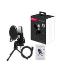 SF666R USB Wired Microphone Professional Video Recording RGB