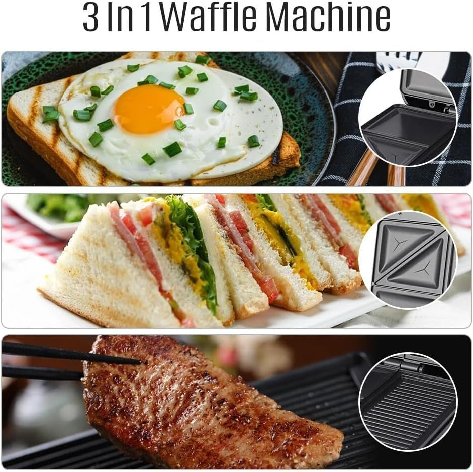 Ackiliss Toaster & Sandwich Maker