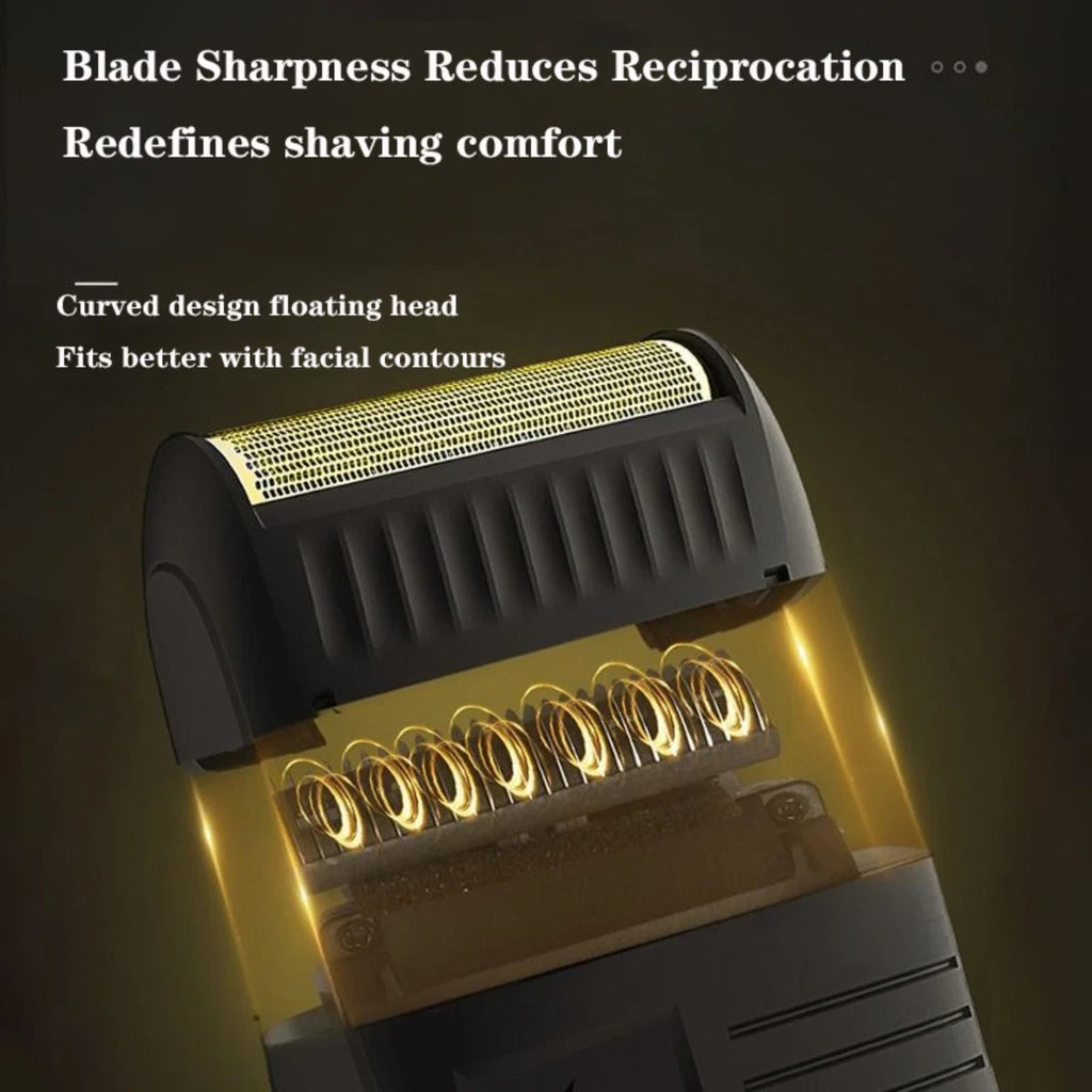 VGR V-375 Foil Shaver – Rechargeable Beard Trimmer, Pop-Up Detail Razor.