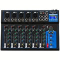 DEPUSHENG 7 CHANNEL AUDIO MIXER for PERFORMANCE.