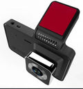 Dual Lens Vehicle BlackBox DVR 4K High-Definition Dash Cam Recorder