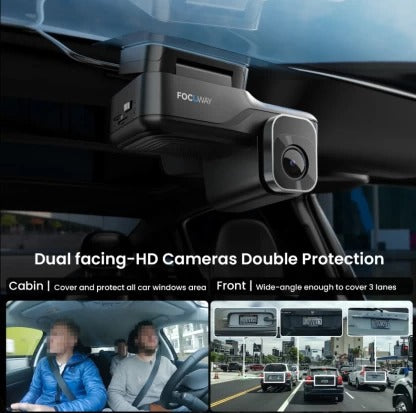 4G LTE Car Dash Cam – Full HD Smart Dash Camera - 0 cm HD Camcorder Camcorder