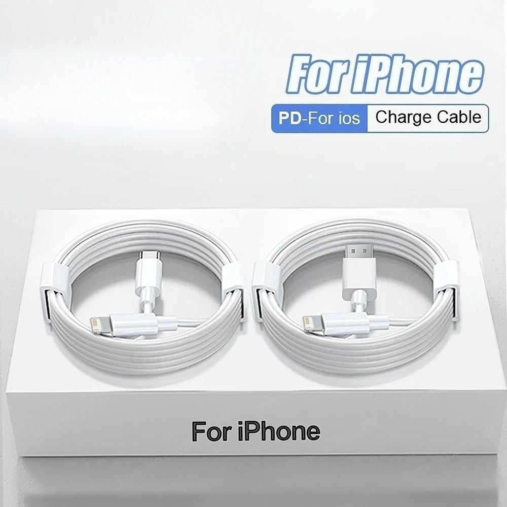 2m 30W Fast Charging USB-C Cable Compatible with iPhone 14/13/12/11