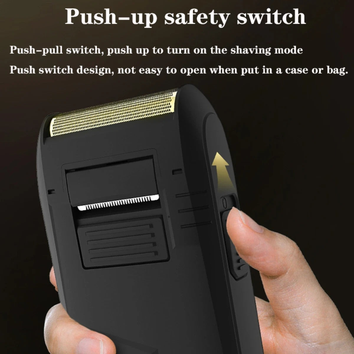 VGR V-375 Foil Shaver – Rechargeable Beard Trimmer, Pop-Up Detail Razor.